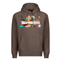Coffee preview teachers name Premium Hoodie - AdoDesignShop
