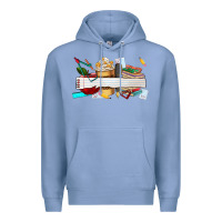 Colony Blue preview teachers name Premium Hoodie - AdoDesignShop