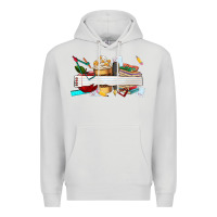 Dove Grey preview teachers name Premium Hoodie - AdoDesignShop