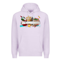 Lilac preview teachers name Premium Hoodie - AdoDesignShop