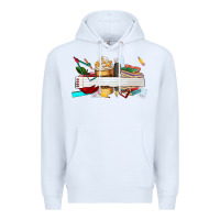 White preview teachers name Premium Hoodie - AdoDesignShop