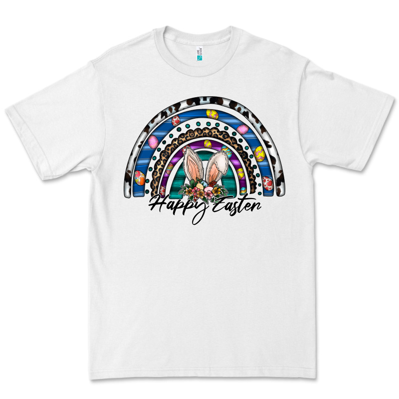 Happy Easter Rainbow Premium Tee by CowhideDigitalArt | Teevron