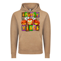 Vintage Coffee spooky vibes Vintage Hoodie - AdoDesignShop