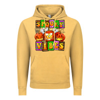 Vintage Mustard spooky vibes Vintage Hoodie - AdoDesignShop