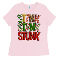 Bubblegum Pink Stink stank stunk Ladies Tee - Artiststas