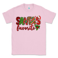 Bubblegum Pink Santa's Favorite Classic Tee - BundleAndBundleShop