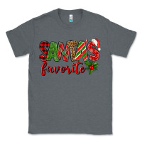 Charcoal Heather Santa's Favorite Classic Tee - BundleAndBundleShop