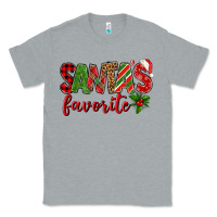 Heather Grey Santa's Favorite Classic Tee - BundleAndBundleShop
