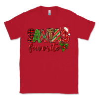 Red Santa's Favorite Classic Tee - BundleAndBundleShop
