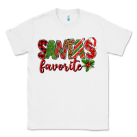 White Santa's Favorite Classic Tee - BundleAndBundleShop