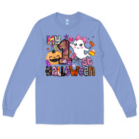 Colony Blue my 1st halloween Long Sleeve Tee - BarkalooDesign