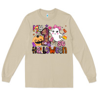Mushroom my 1st halloween Long Sleeve Tee - BarkalooDesign