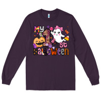 Plum my 1st halloween Long Sleeve Tee - BarkalooDesign