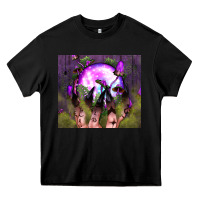 Black witch hand tumbler Heavy Core Tee - BundleAndBundleShop