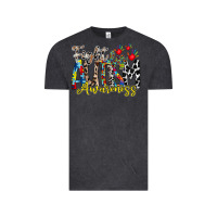 Vintage Black fight for autism awareness Vintage Tee - RacoonDesign