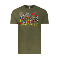Vintage Olive fight for autism awareness Vintage Tee - RacoonDesign