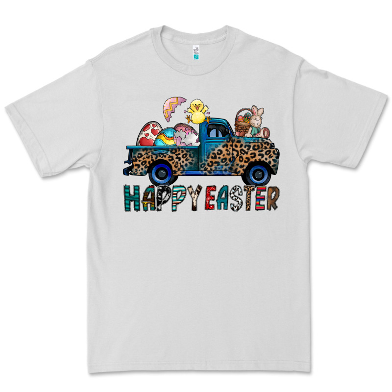 Happy Easter Truck Premium Tee by CowhideDigitalArt | Teevron
