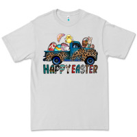 Dove Grey Happy Easter truck Premium Tee - CowhideDigitalArt