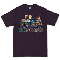 Plum Happy Easter truck Premium Tee - CowhideDigitalArt