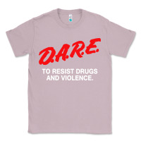 Lilac d a r e anti drugs Classic Tee - DesigneFamous