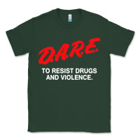 Sports Green d a r e anti drugs Classic Tee - DesigneFamous