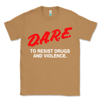 Toasted Coconut d a r e anti drugs Classic Tee - DesigneFamous