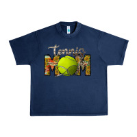 Navy tennis mom Urban Heavy Tee - RacoonDesign