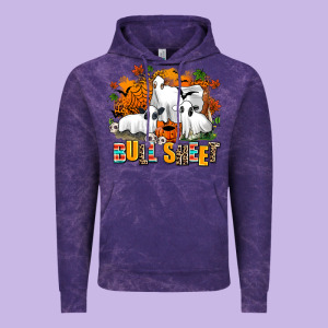 Bull Sheet Vintage Hoodie Designed By Adodesignshop