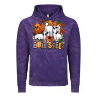 Cloud Purple bull sheet Vintage Hoodie - AdoDesignShop