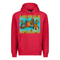 Cardinal fall pumpkin tumbler Premium Hoodie - RanaPortraitStore