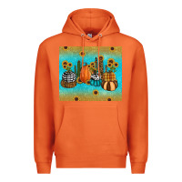 Carrot fall pumpkin tumbler Premium Hoodie - RanaPortraitStore