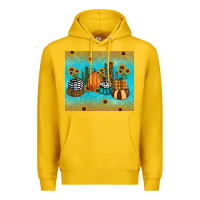 Lemon fall pumpkin tumbler Premium Hoodie - RanaPortraitStore