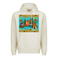 Oatmeal Heather fall pumpkin tumbler Premium Hoodie - RanaPortraitStore