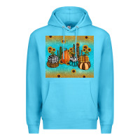 Ocean Blue fall pumpkin tumbler Premium Hoodie - RanaPortraitStore
