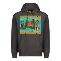 Smoke fall pumpkin tumbler Premium Hoodie - RanaPortraitStore