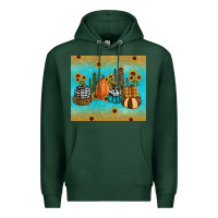 Sports Green fall pumpkin tumbler Premium Hoodie - RanaPortraitStore