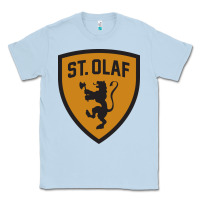 Dusty Blue St. Olaf college Classic Tee - DesigneFamous