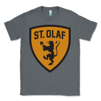 Charcoal Heather St. Olaf college Classic Tee - DesigneFamous