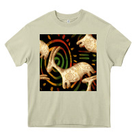 Mossy african ethnic animal seamless pattern Heavy Core Tee - BundleAndBundleShop