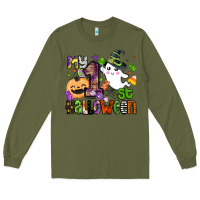 Army Green my 1st halloween Long Sleeve Tee - BarkalooDesign