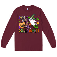 Burgundy my 1st halloween Long Sleeve Tee - BarkalooDesign