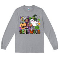 Heather Grey my 1st halloween Long Sleeve Tee - BarkalooDesign