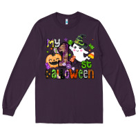 Plum my 1st halloween Long Sleeve Tee - BarkalooDesign