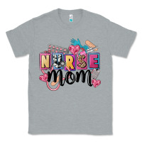 Heather Grey nurse mom Classic Tee - FaDigitalArtStudio