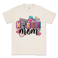Natural nurse mom Classic Tee - FaDigitalArtStudio