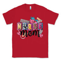 Red nurse mom Classic Tee - FaDigitalArtStudio