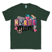 Sports Green nurse mom Classic Tee - FaDigitalArtStudio