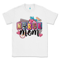 White nurse mom Classic Tee - FaDigitalArtStudio