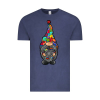 Vintage Denim gnome autism Vintage Tee - RacoonDesign