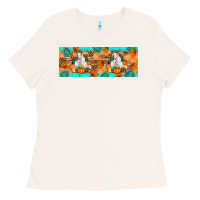 Bone Goat Family Fall Ladies Tee - Artiststas